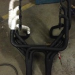 hand-made 180 degree headers for 4.8L iron-block Chevy V8