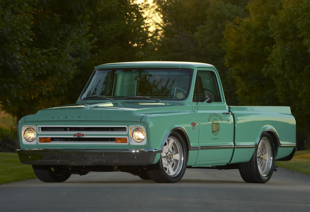 Holley's 1967 Chevy C10 shop truck with a LS3 V8 swap