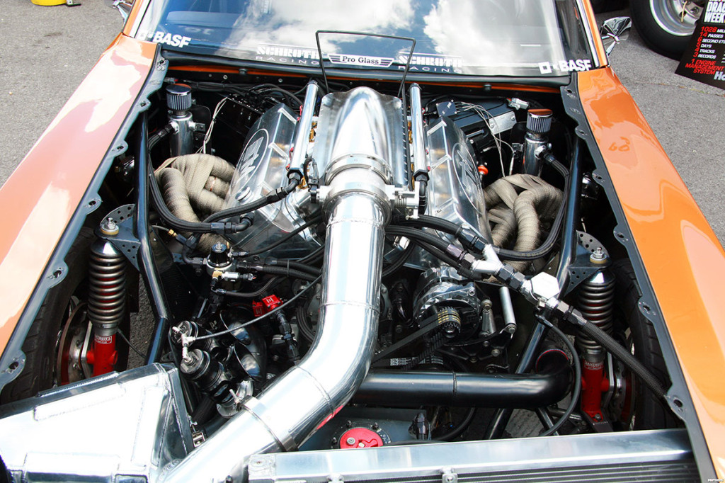 twin-turbo Brodix 615ci V8 inside Tom Bailey's Project Sick Seconds 1969 Camaro