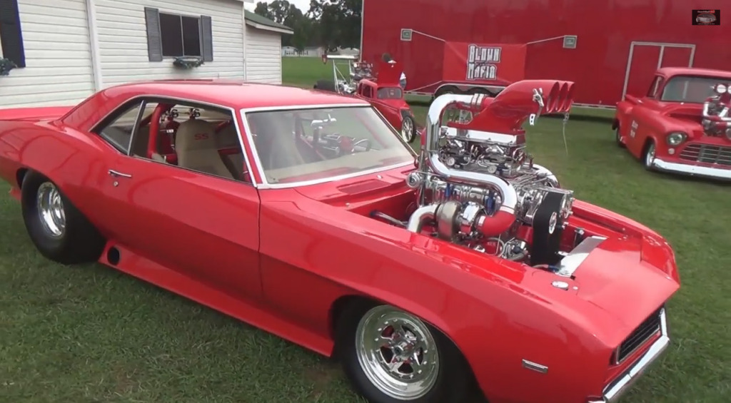 Bradley Gray's twin-turbocharged and supercharged 1969 Camaro