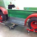 Making a custom truck bed for a 1953 White Cabover