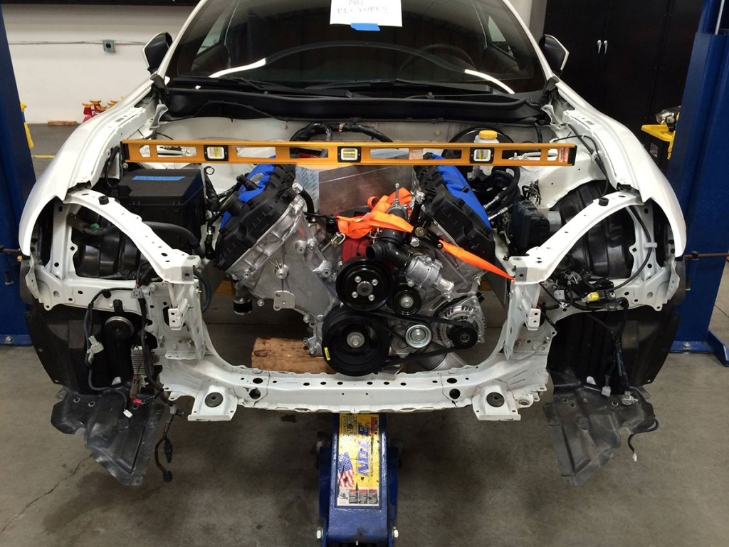 Papadakis Racing Is Building A Scion FRS with a Ford Boss 302 V8