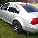 twin-engine VW Jetta with VR6 and W8 engines