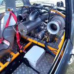 Mini with twin turbojet engines called Turbonator