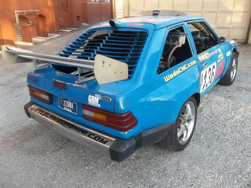 1986 Ford Escort with I4 and V8 engines
