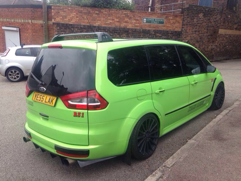 Ford Galaxy with Ford Focus RS inline-five