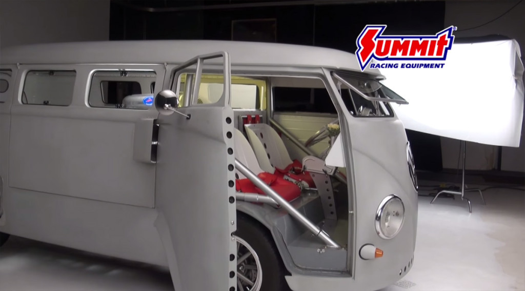 1962 VW Bus With Blown Mid-engine V8