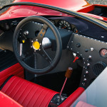 interior of a Ferrari 330 P4 Replica
