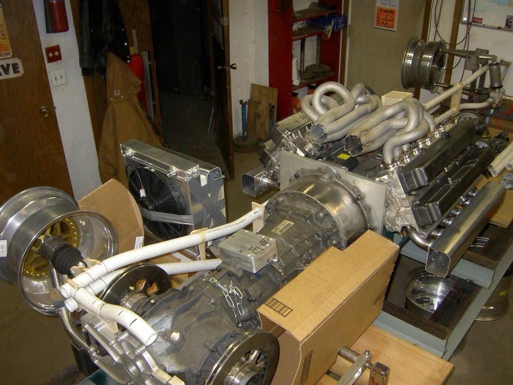 V12 From Two Toyota I6 Engines drivetrain