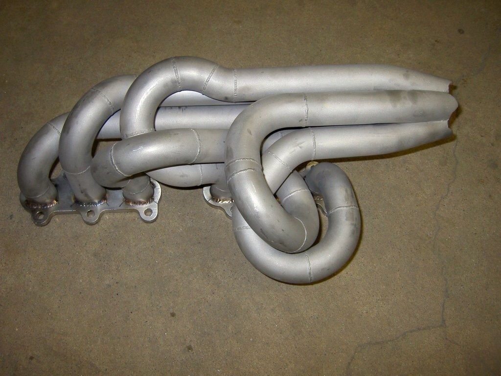 exhaust headers for V12 From Two Toyota I6 Engines