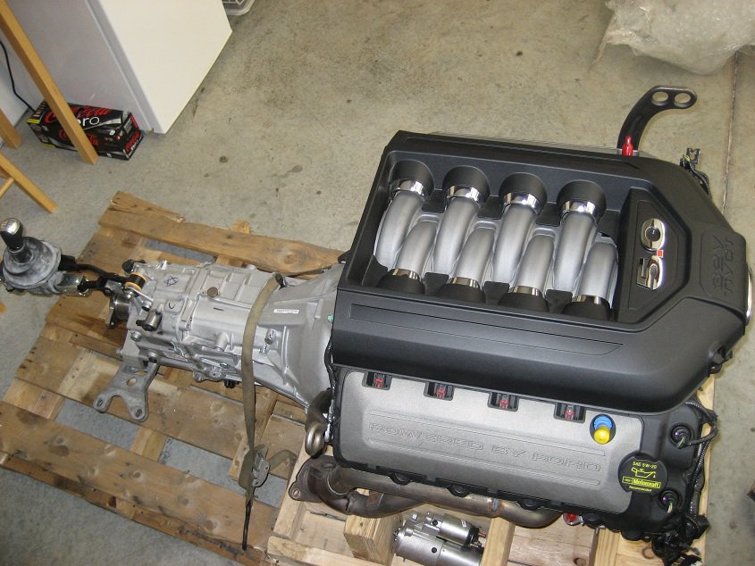 Coyote 5.0 V8 going into a Ford Explorer Sport Trac  