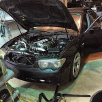 2002 BMW 745 with a turbocharged Chevy 4.8 L V8