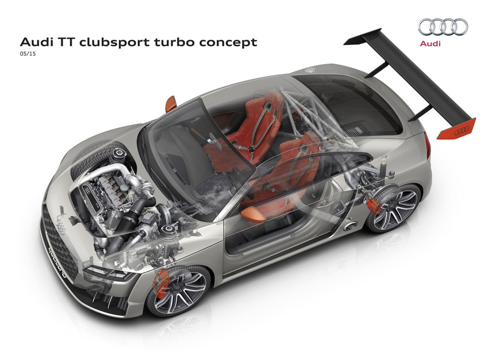 Audi TT Clubsport Concept With A 2.5 L TFSI inline-five