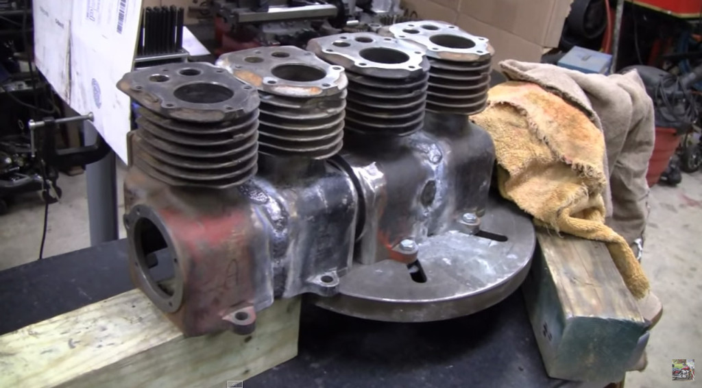 Inline-four Made From Four Briggs & Stratton 6S Engines