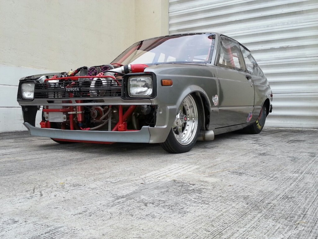 Toyota Starlet With A 1,250 Horsepower 3S-GTE