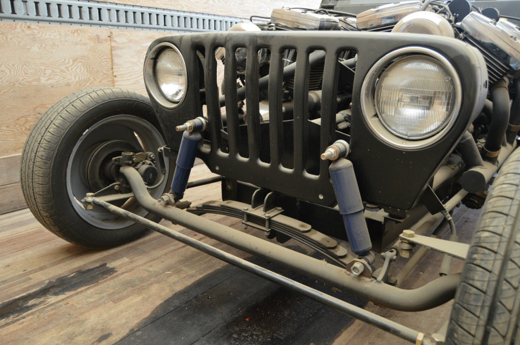 Jeep With Four Harley Motorcycle V-twin Engines