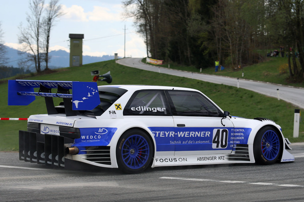 Team Edlinger BMW 320i with a 3.5 L IRL GM V8