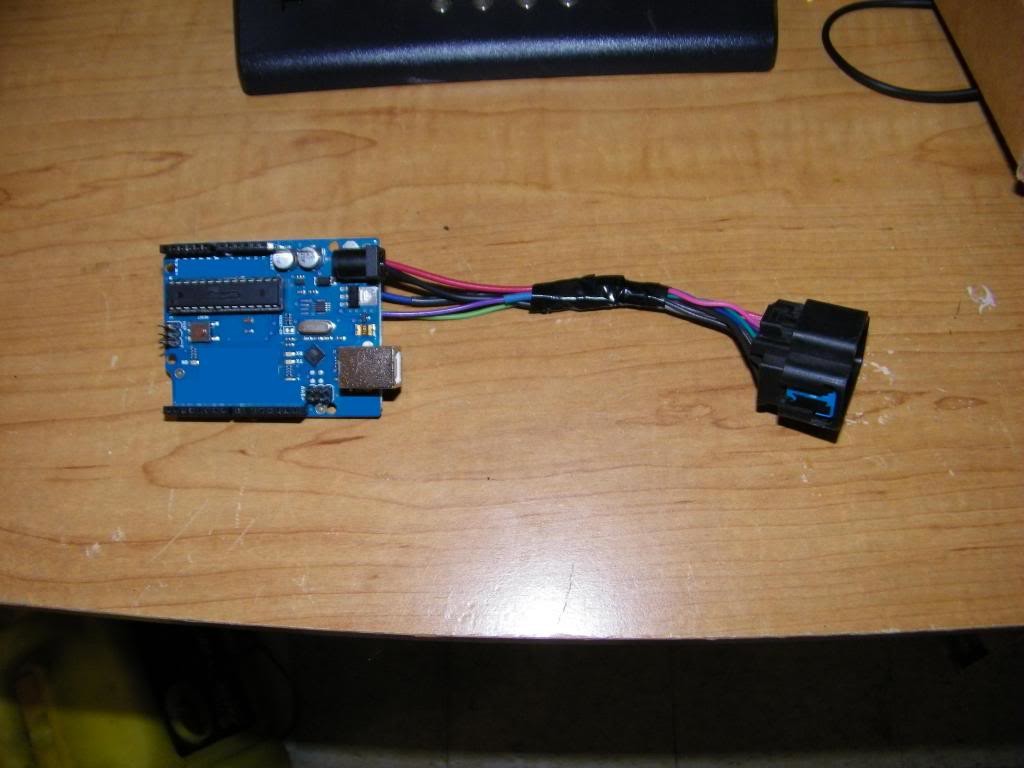 custom boost controller made from an Arduino board