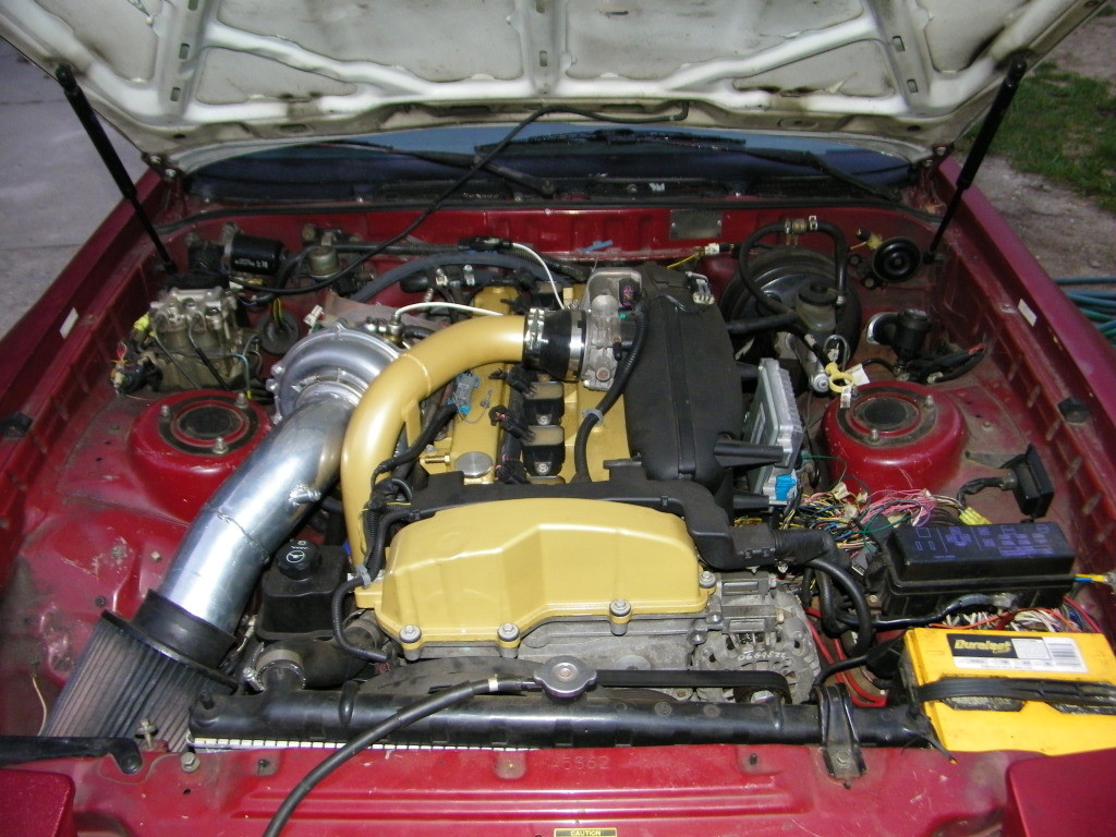 Toyota Supra with a turbocharged Vortec 4200 I6