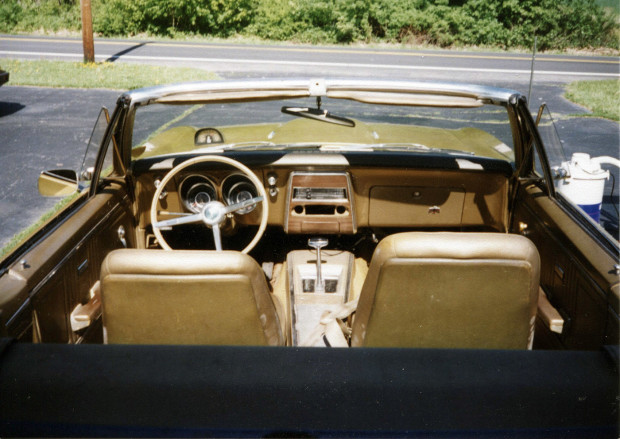 1967 Pontiac Firebird body over a 2014 Toyota Prius chassis