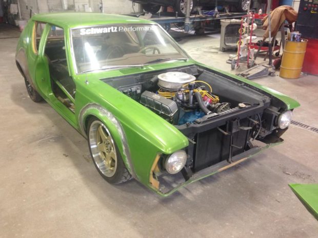 Pro-touring 1972 AMC Gremlin with a 360 ci V8
