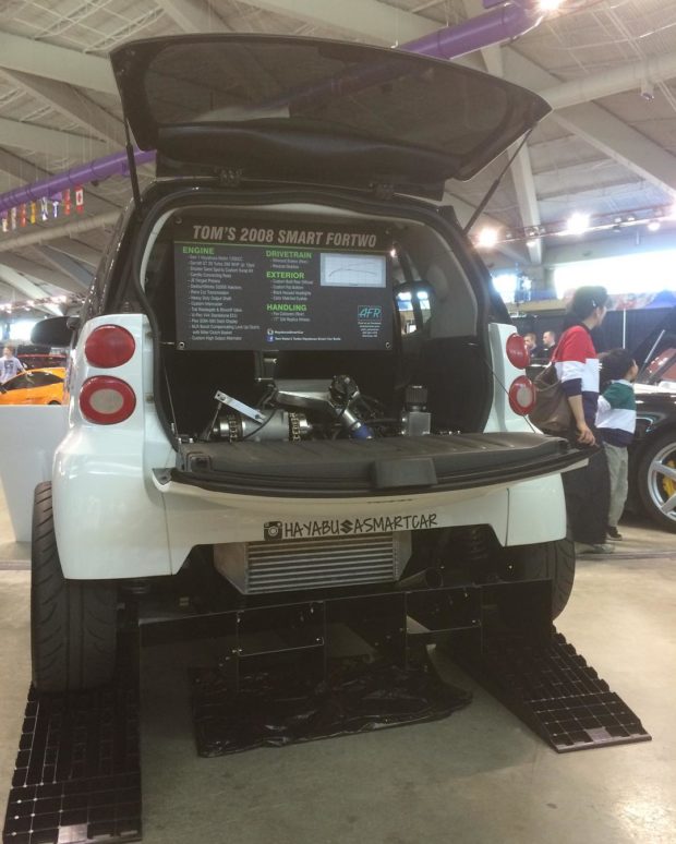 Smart Fortwo with a turbo Hayabusa motor