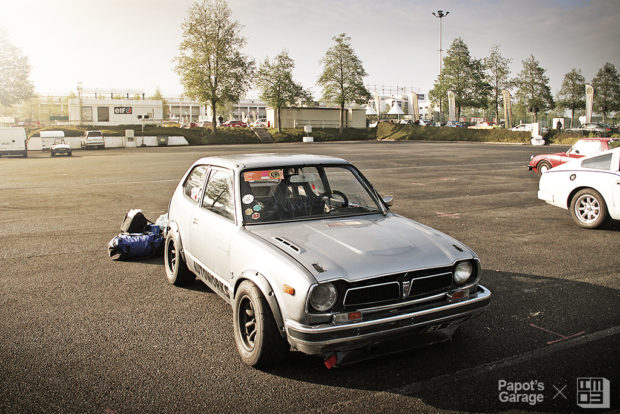 1976 Honda Civic with a D16A9