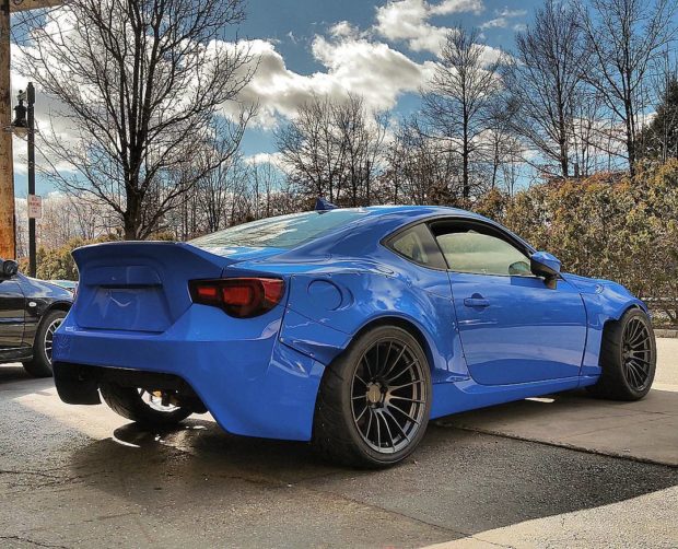 AWD Toyota FRS with a RB26