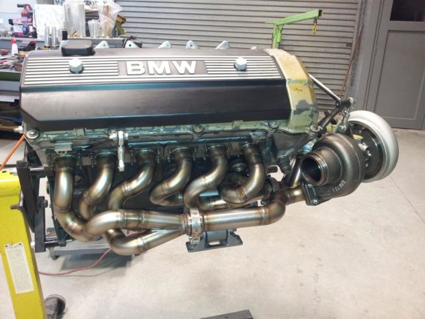 Elan Motorsport Group 5 BMW E21 with a turbo M50
