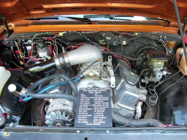 Chevy S-10 with a turbo V8