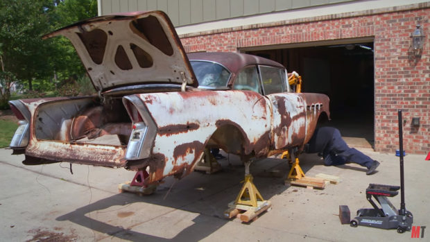 Roadkill 1956 Buick body on a C3 Corvette chassis