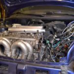 Fiat Seicento with a turbo 1.4 L T-Jet Abarth 500 engine