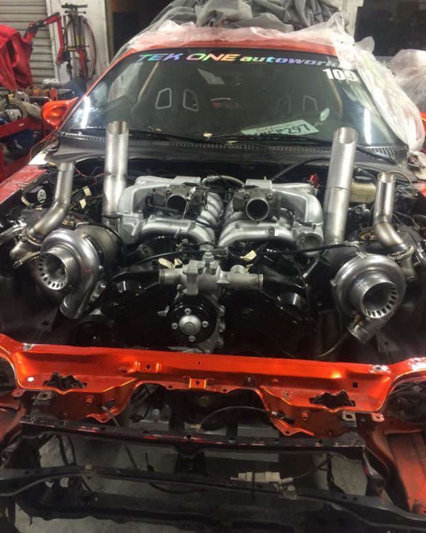 Toyota Supra with a Twin-turbo 1GZ-FE V12
