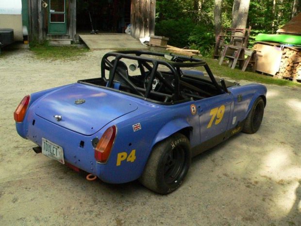 1972 MG Midget with a Toyota 4A-GE inline-four
