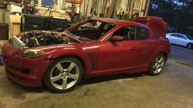 Mazda RX-8 with a Ford 4.9 L Inline-six