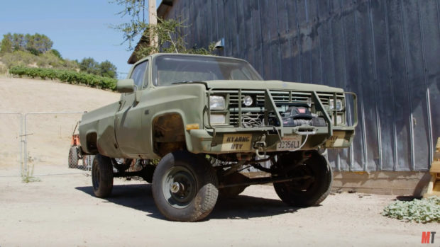 1986 Chevy Army Truck with a Vortec 8100 V8