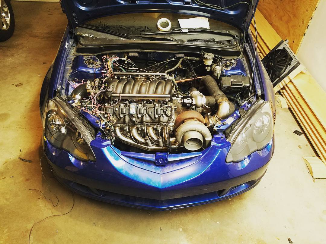 Acura RSX with a turbocharged LS4 V8 02