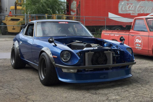 1973 Datsun 240Z with a stroked 3.2 L L-Series inline-six