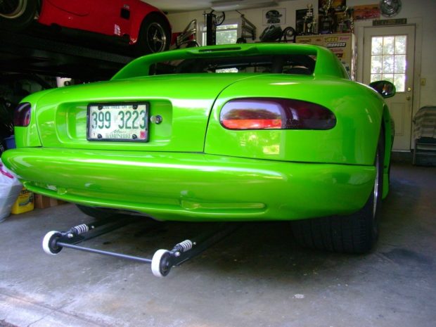1998 Dodge Viper with a supercharged 427 ci big-block Chevy V8