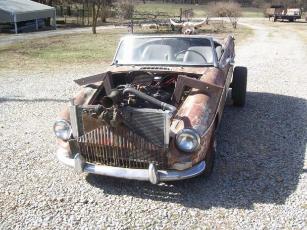 1964 MG MGB Rat Rod with a Ford 302 V8
