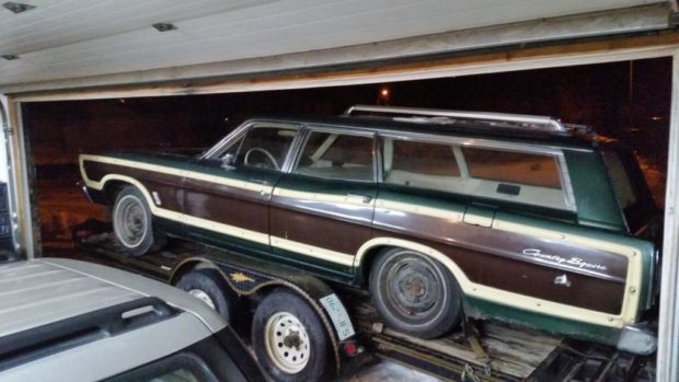 1967 Ford Country Squire wagon with a turbo 4.6 L V8