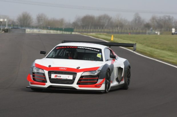 Audi R8 with a turbo 2.0 L 16v inline-four