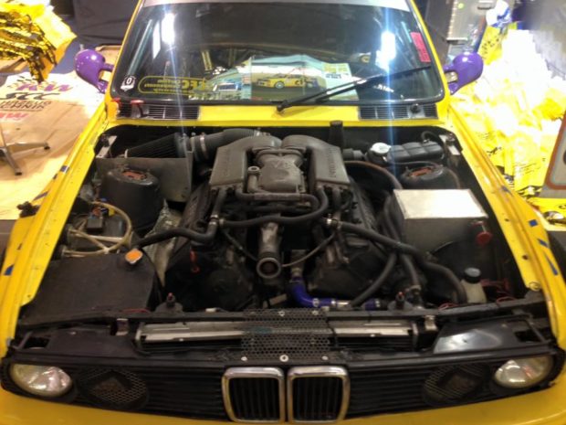 BMW E30 with a supercharged M62 V8