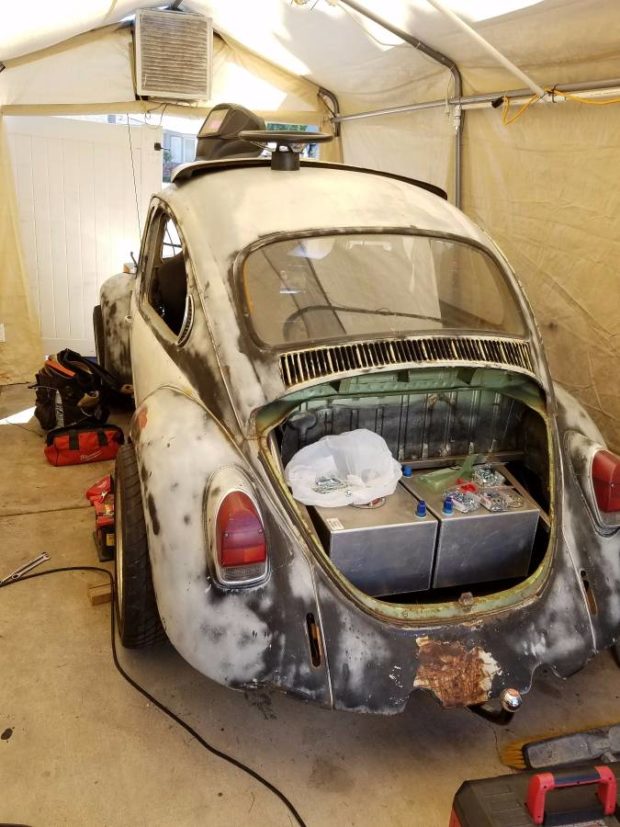 1971 Beetle on a S-10 Chassis with a SBC V8