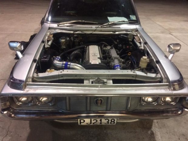 1974 Toyota Crown with a 1JZ-GTE inline-six