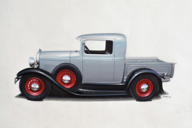 1930 Ford Model A with a Ecoboost Inline-Four