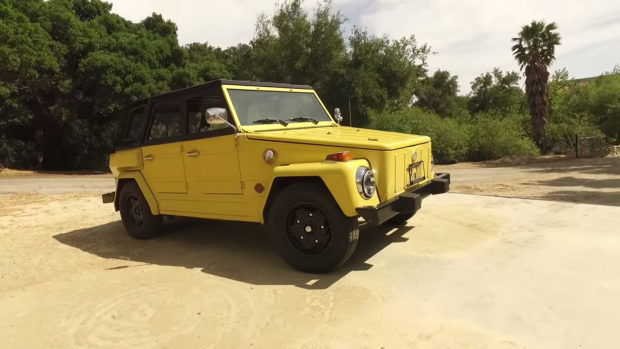 1973 VW Thing with an electric motor