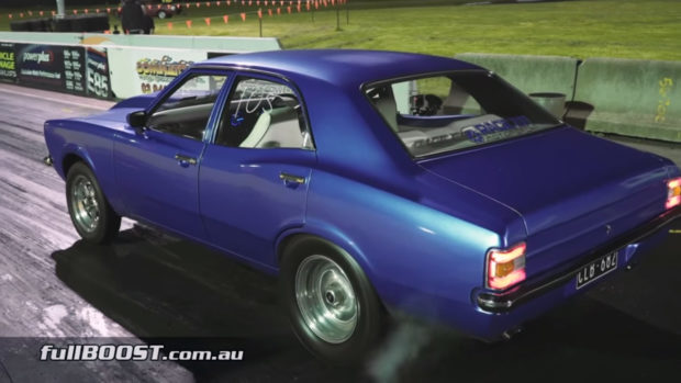 1974 Ford Cortina with a Turbo Barra Inline-Six