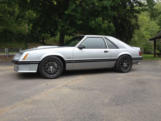 1982 Mustang with a 2004 Mach 1 4.6 L V8