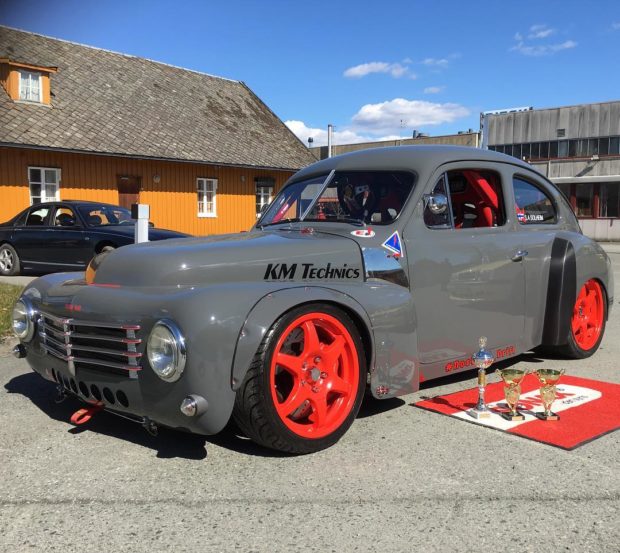 1953 Volvo PV444 with a 3.4 L 2JZ